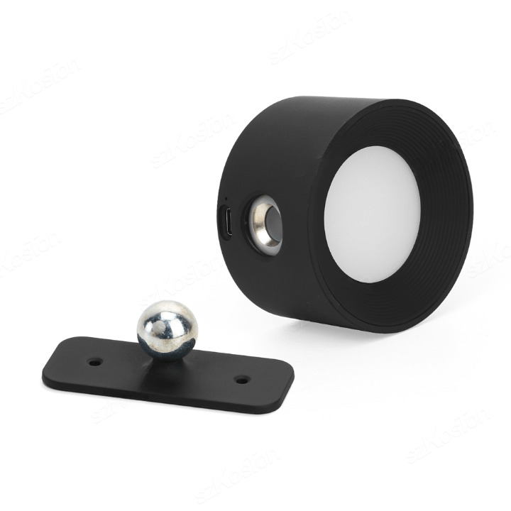 Easy-install wireless wall sconce, adjustable, touch & remote control for modern homes.
