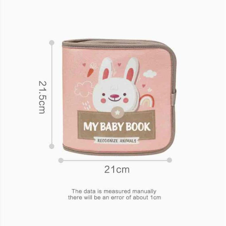 Early education sensory toy: a Montessori busy book for baby learning
