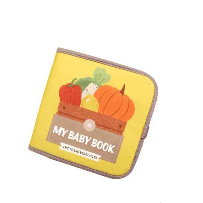 Interactive baby gift: a fun Montessori busy book for early learning