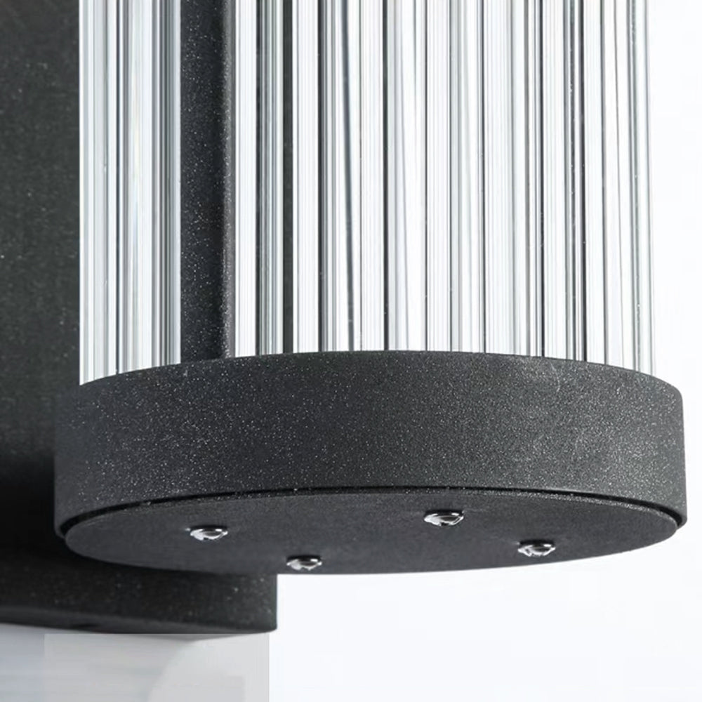 Outdoor Moorey modern LED wall light. Weatherproof exterior lighting solution for garden, patio, entryway.
