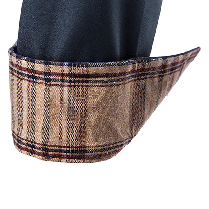 Modern men's blue long-sleeve shirt, slim fit. Classic button-down, great for versatile casual & formal wear.