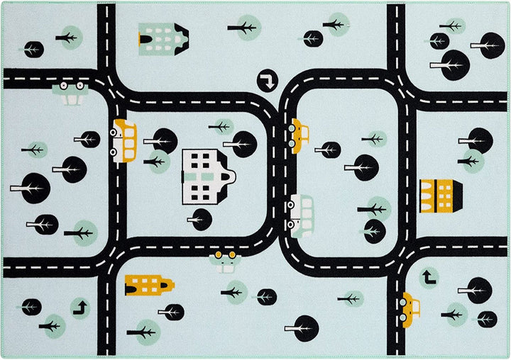 Colorful adventure mat for kids, creating a secure and engaging space