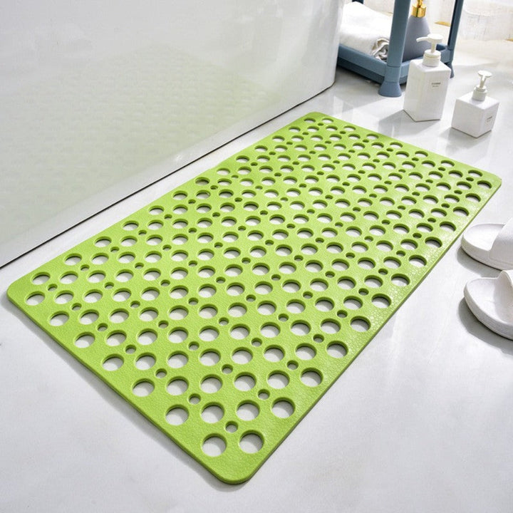 Comfortable non-slip shower mat, providing secure footing for a safer bathing experience.