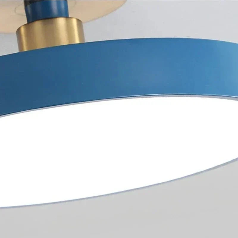 Modern Nordic design LED ceiling light, energy-saving and elegant home decor.