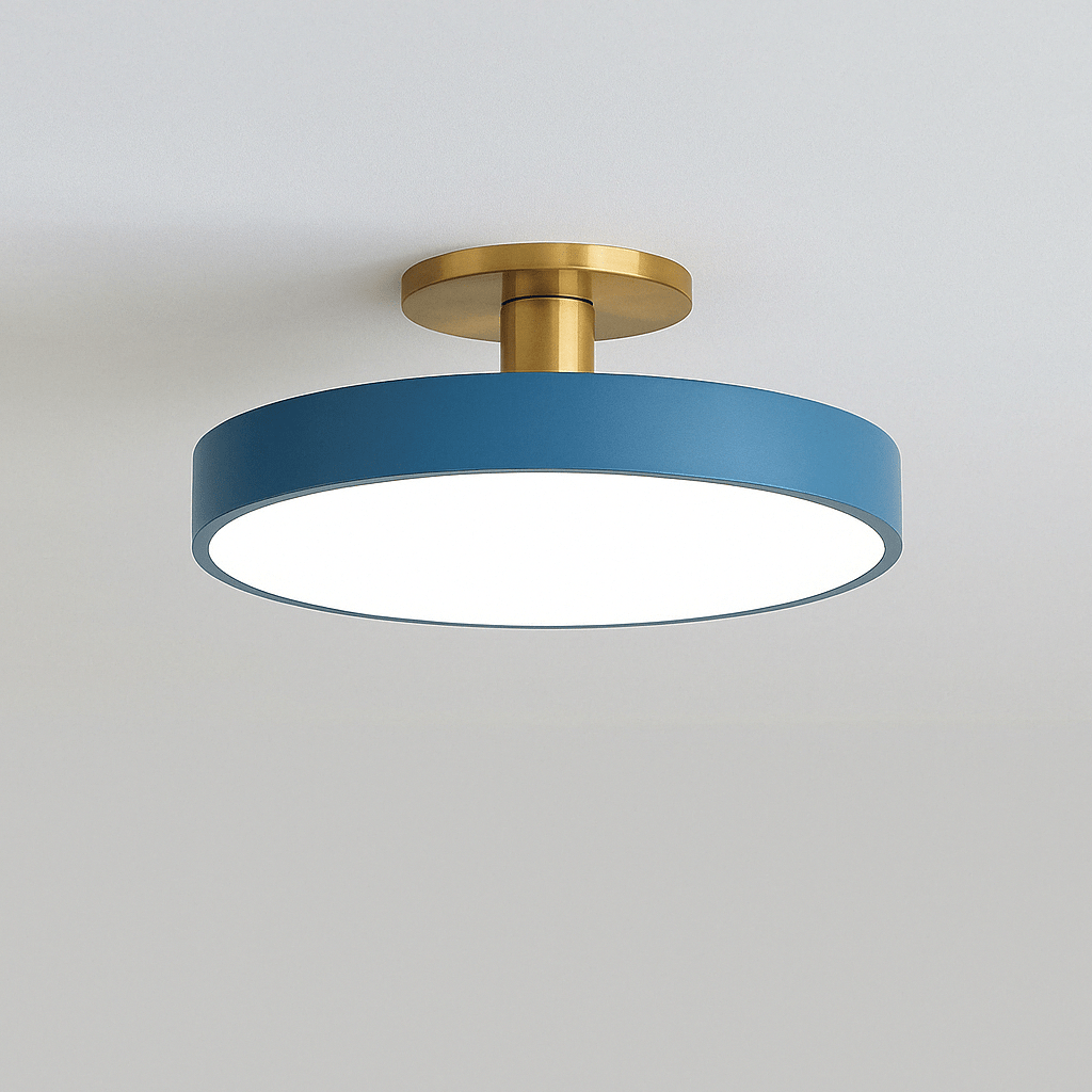 Versatile Nordic LED ceiling lamp, modern lighting for kitchens, bedrooms & living rooms.