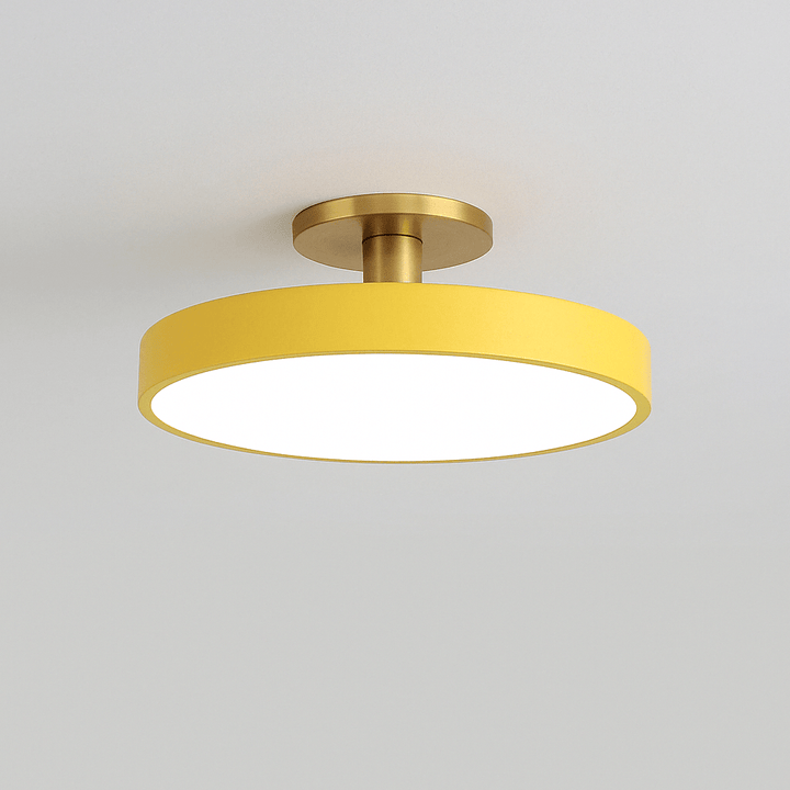 Energy-efficient Nordic LED ceiling light, ideal for modern bedroom & kitchen lighting.