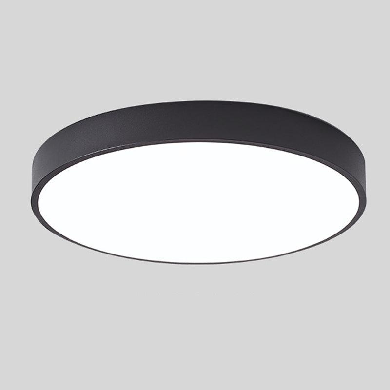 Soft ambient Nordic Macaroon LED ceiling light, ideal modern bedroom lighting and decor.