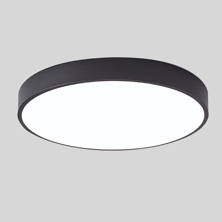 Soft ambient Nordic Macaroon LED ceiling light, ideal modern bedroom lighting and decor.