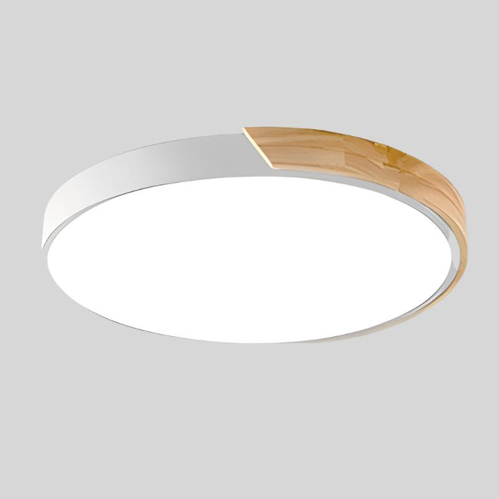 Versatile Nordic Macaroon LED ceiling lamp, modern lighting for kitchens, studies, and bedrooms.