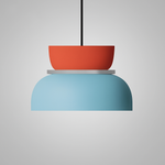Medium - Orange/SkyBlue