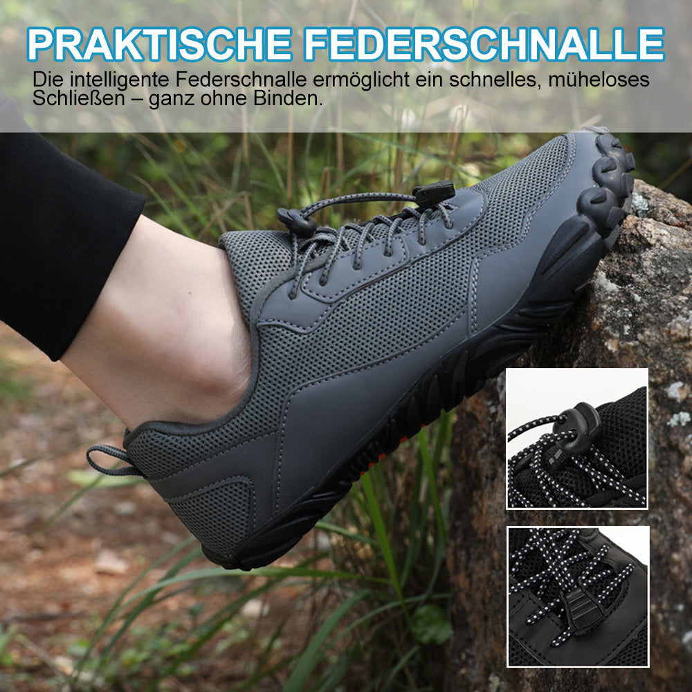 Fischer last 30 days: highly rated waterproof orthopedic barefoot shoes.