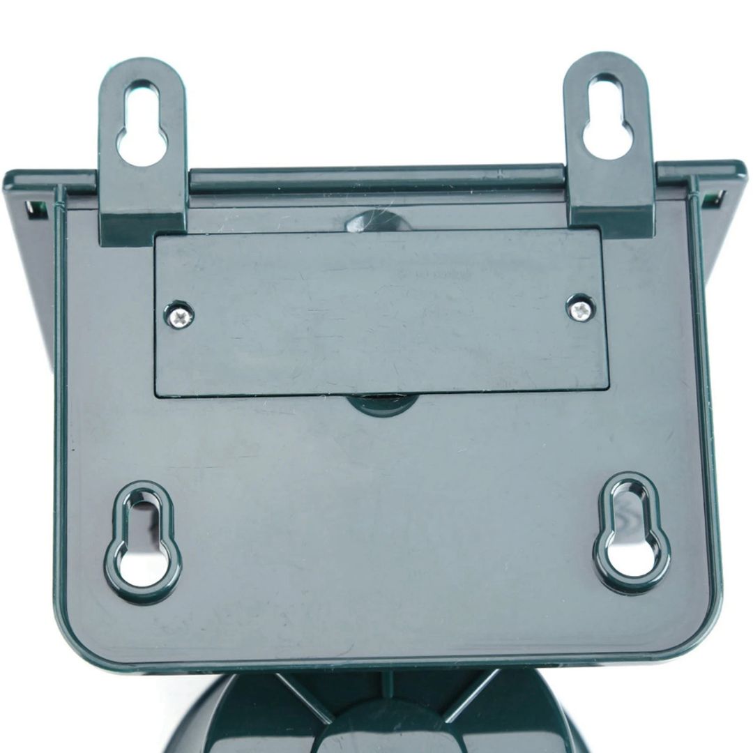 Efficient solar ultrasonic animal repeller for humane and effective pest control.