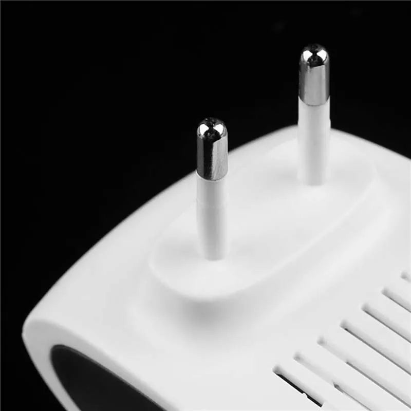 Weather-resistant ultrasonic pest repeller, designed for outdoor garden protection.