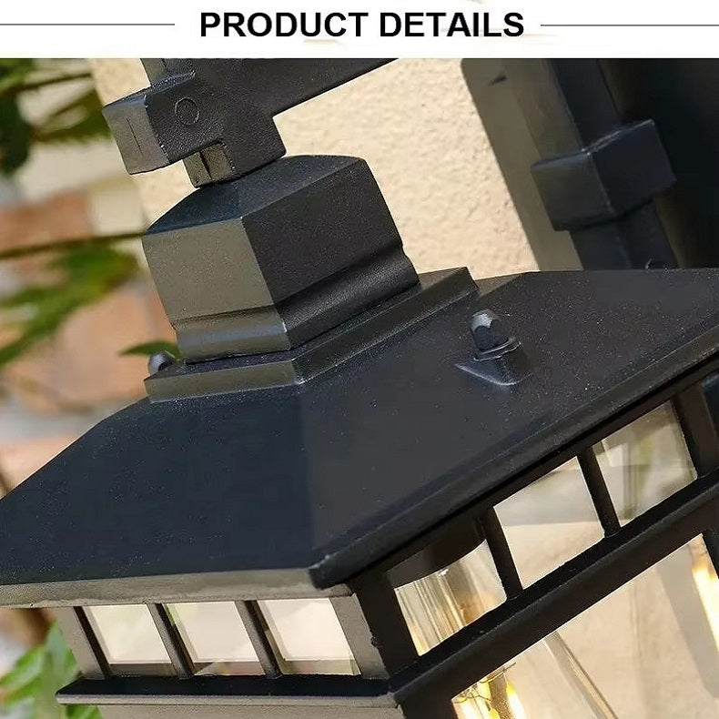 Durable waterproof exterior wall lamp for reliable outdoor garden illumination & safety.