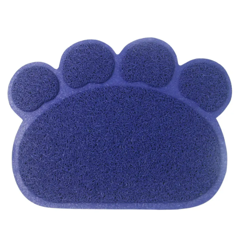 Keep your home tidy with this effective paw-shaped cat litter catcher mat, a must-have for cat owners.