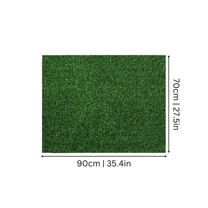 Enjoy outdoor pet comfort with the PawLawn all-weather artificial grass mat.