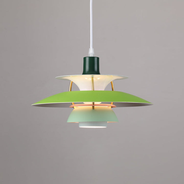 Accent lighting from Paxano modern pendant light, a stylish adjustable ceiling lamp.