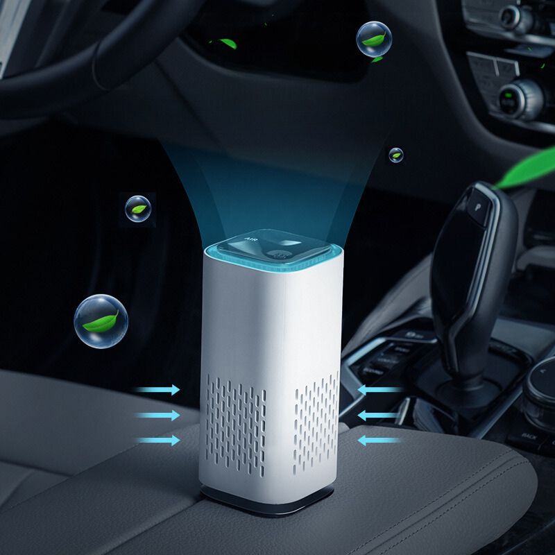 Quiet operation pet air purifier, ideal for dog and cat owners seeking a fresher living space.