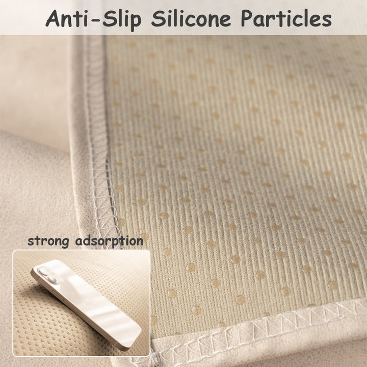 Unisex pet-proof waterproof sofa cover; furniture protection, anti-scratch, non-slip, washable home decor.