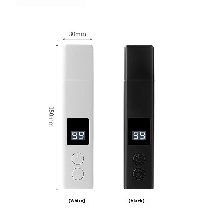Electric pet nail grinder with quiet motor & LED digital display for dog & cat claw care.