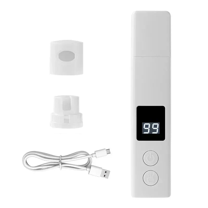 Pet supplies: quiet digital LED nail grinder, electric tool for dog & cat claw grooming.