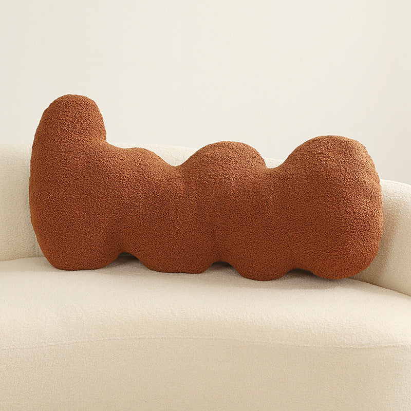 Plush cactus cuddle pillow for kids and adults, a whimsical decorative soft toy.