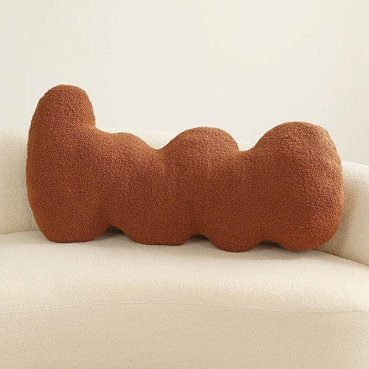 Plush cactus cuddle pillow for kids and adults, a whimsical decorative soft toy.