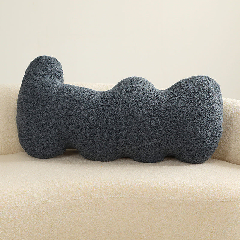Unique cactus design pillow, plush and decorative, great as a thoughtful unisex gift.