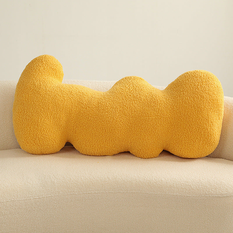 Cozy cactus cuddle pillow, a charming plush home decor item for a relaxing ambiance.