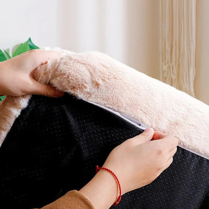 Soft, comfortable pet lounger, a deluxe cat sofa bed. Washable luxury cat furniture providing ultimate feline comfort.