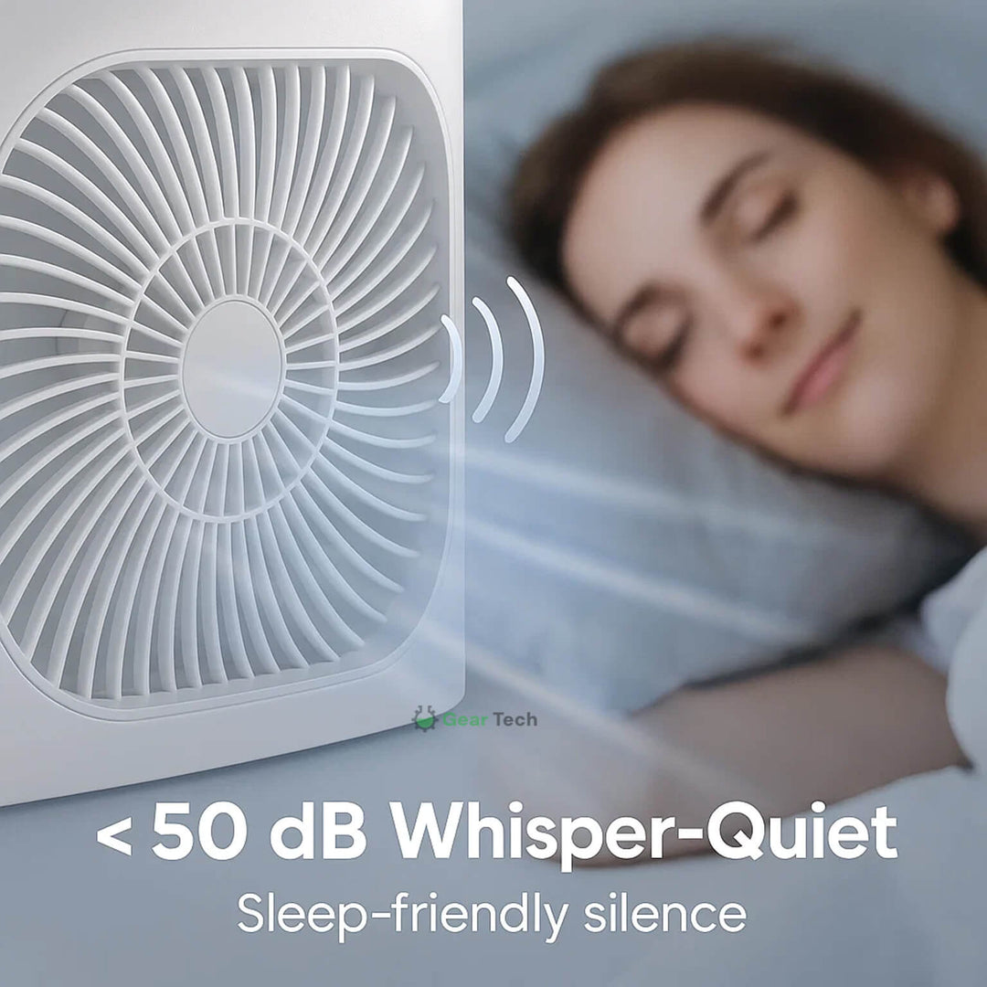 Smart portable 3-in-1 air cooler & humidifier, ideal for personal space cooling.