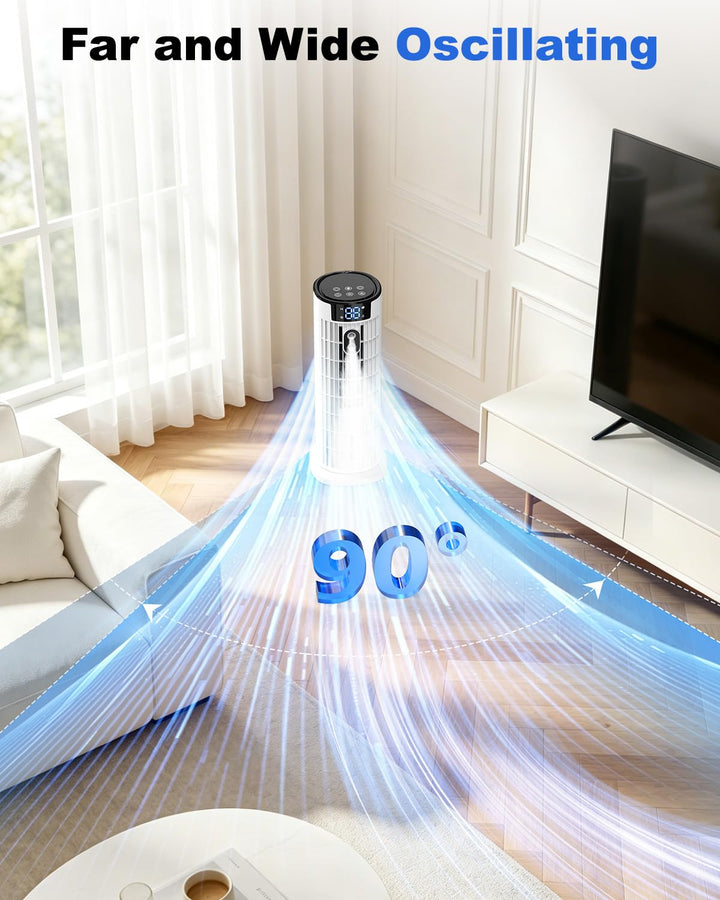 Evaporative air cooler & fan for indoor summer cooling, personal comfort & humidification.