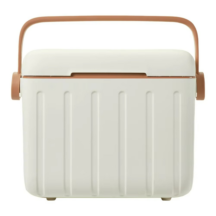 Durable 6L portable insulated cooler, ideal for picnics, camping, and keeping your drinks cool outdoors.