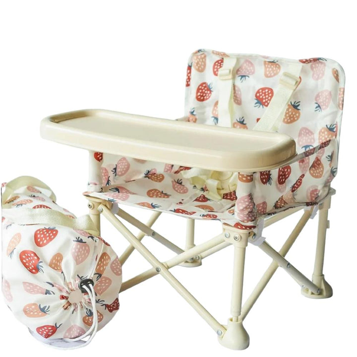 Durable toddler seat for outdoor adventures, doubles as a secure baby picnic chair.
