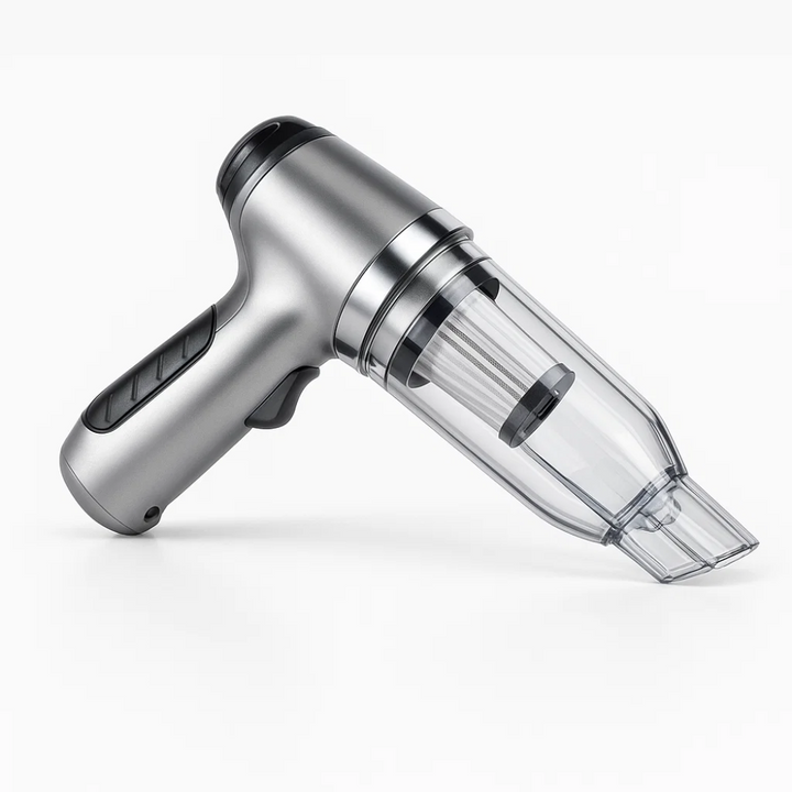 Versatile handheld vacuum for cars, ensuring quick & efficient vehicle cleaning.