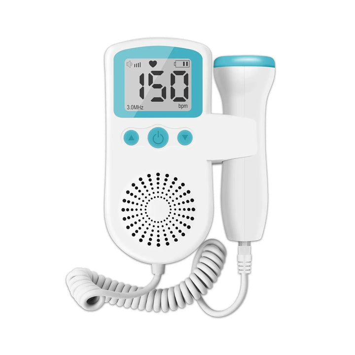 Handheld baby heartbeat monitor, essential for expecting mothers