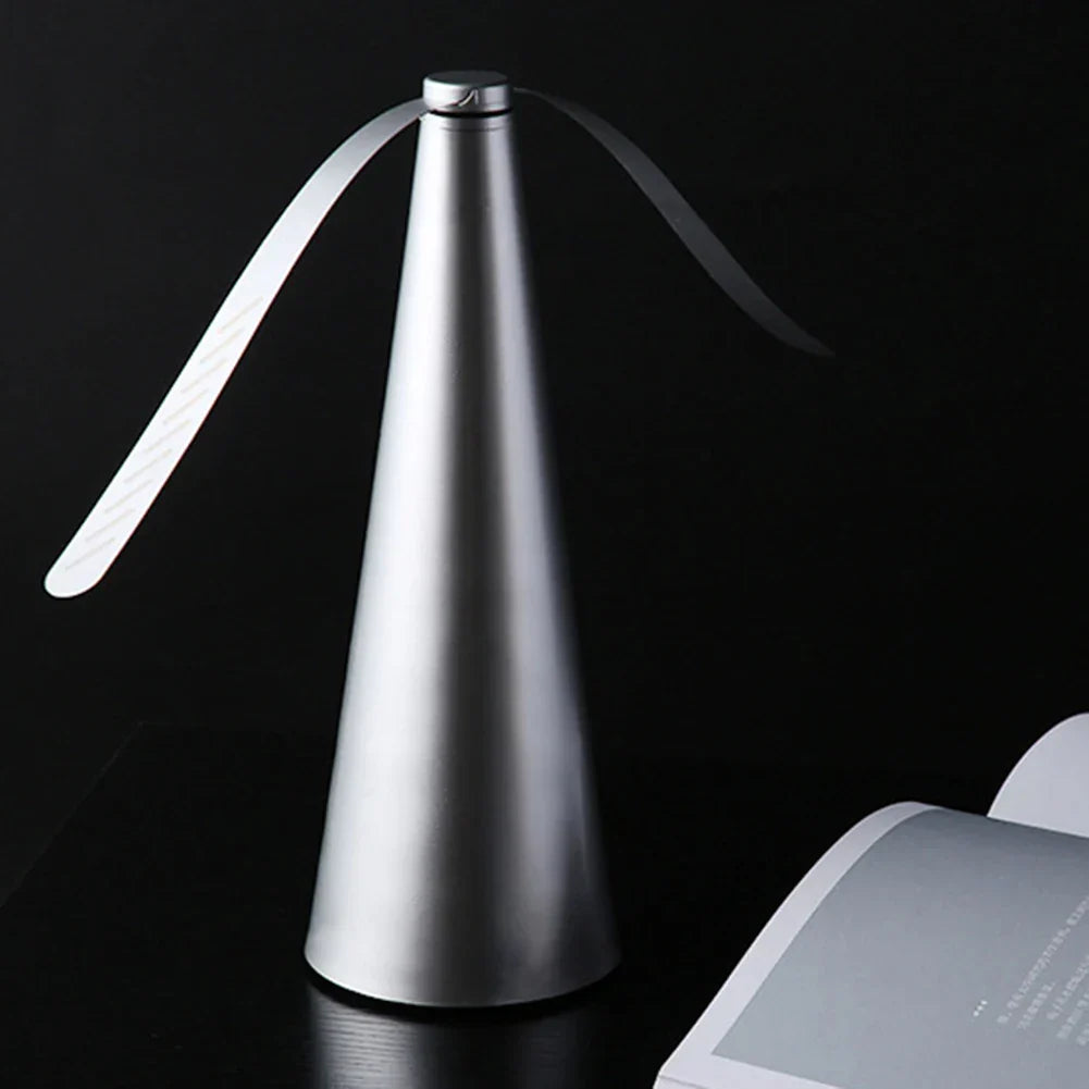 Compact, portable fly fan, perfect for picnics, camping, & outdoor parties.