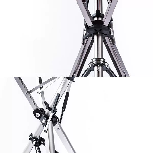 Ergonomic walking stick with a comfortable built-in seat, providing stability for daily use.