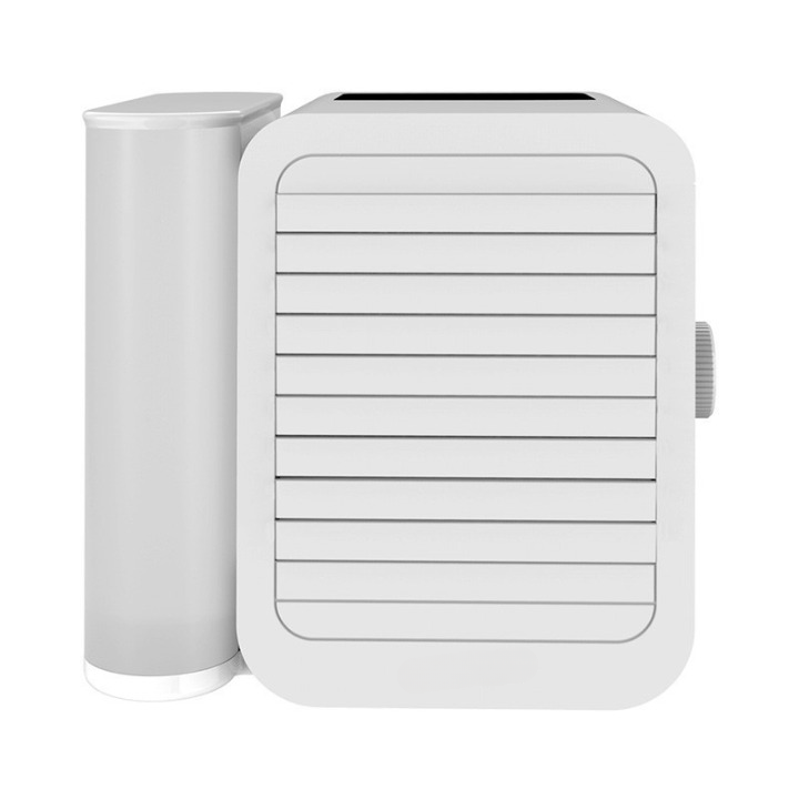 USB powered mini air cooler and humidifier, a versatile home gadget for personal cooling & moisture.