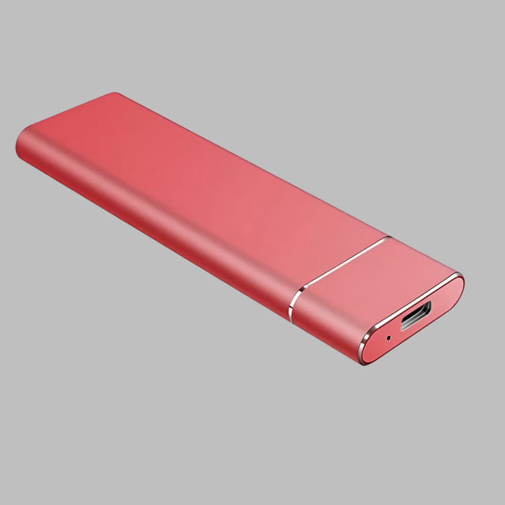 High-speed external hard drive, a reliable travel storage solution for your data.