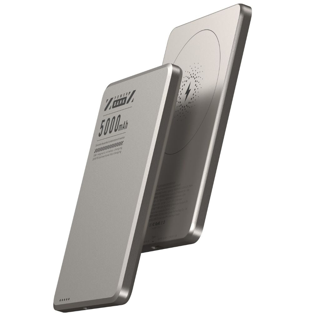 Magnetic wireless portable charger, a must-have smartphone accessory.