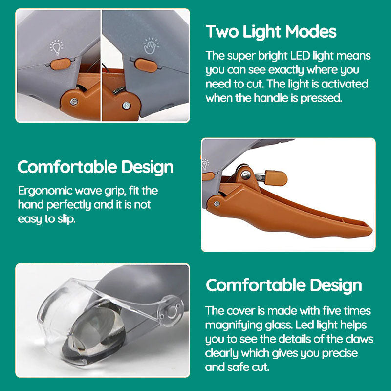 Essential dog grooming tool: precision nail clippers with safety for healthy paws & overall pet care.