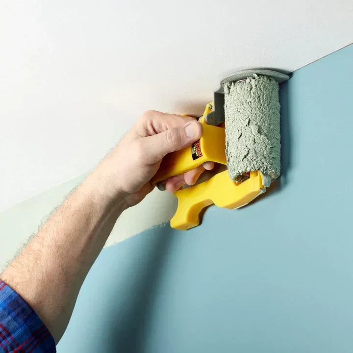 Flawless wall painting with this precision paint roller. Easy DIY home renovation tool.