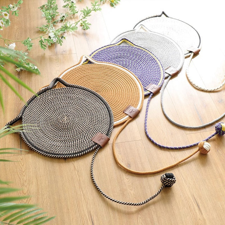 Durable cat scratching mat designed for optimal claw health
