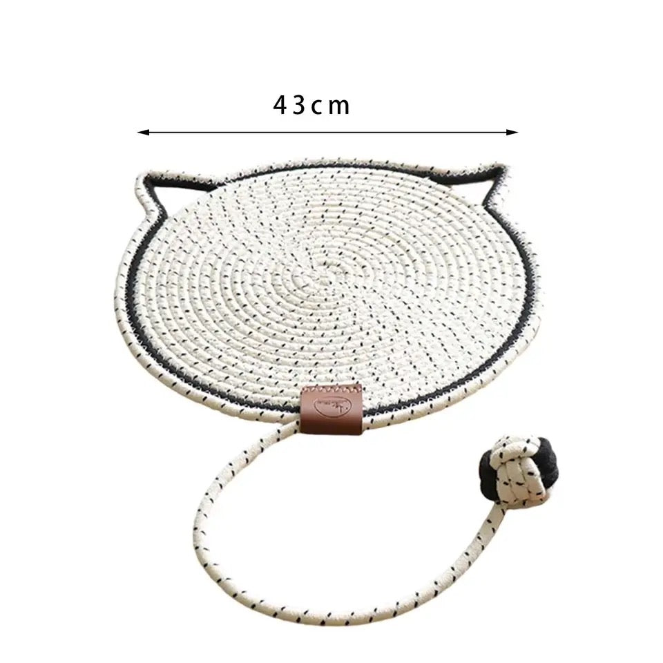 Stylish cat scratching rug, a must-have pet supply for your home