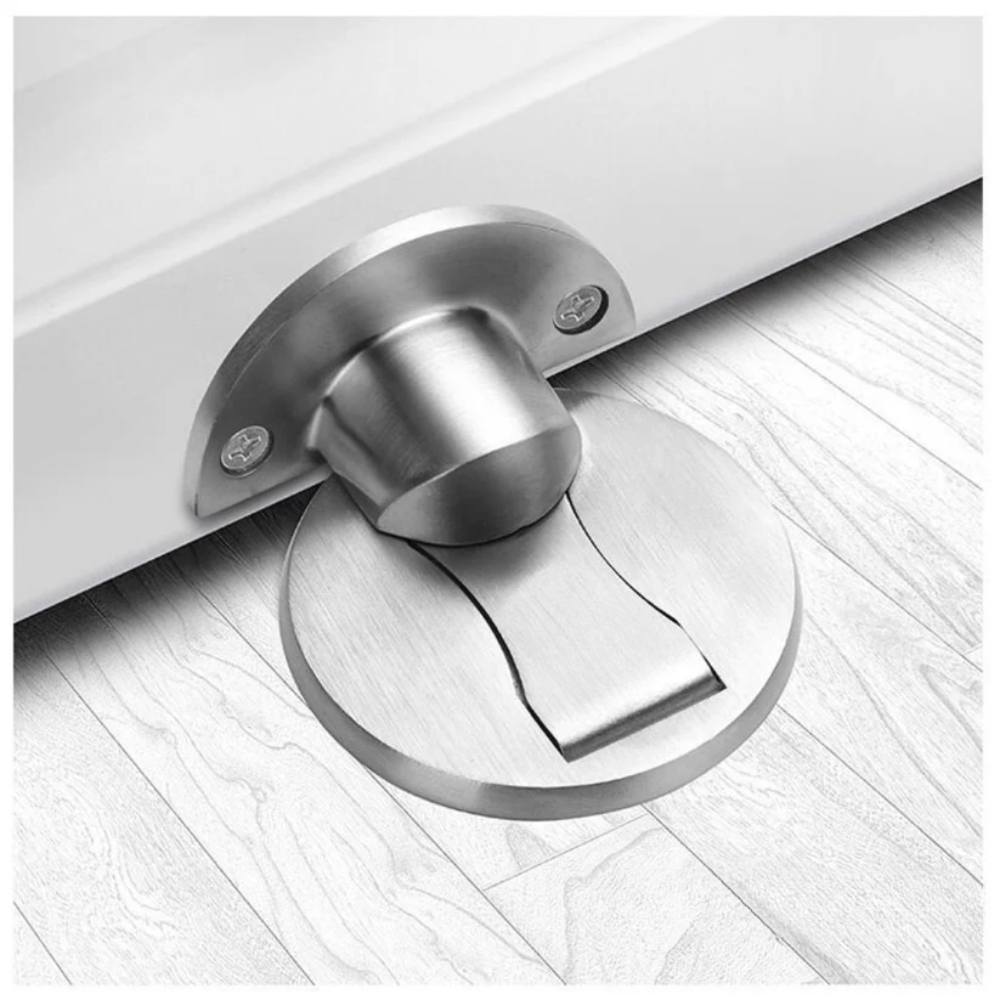 Premium magnetic door stop ensures secure door holding for home & office. High-quality door hardware accessory.