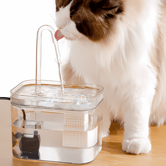 Premium pet water fountain with a sleek design for continuous fresh hydration.