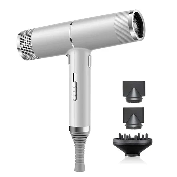 Powerful ionic blow dryer for fast, frizz-free hair styling with advanced brushless motor technology.