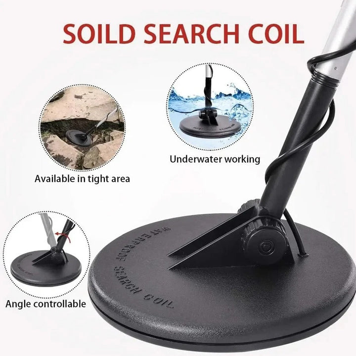 Durable professional metal detector electronics, designed for effective treasure hunting and gold detection in various terrains.