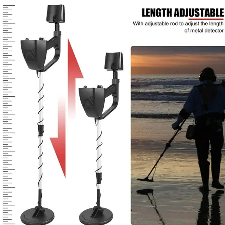 Adventure-ready metal detector for serious prospectors, perfect for unearthing gold and historical treasures.